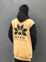 Ski/Snowboard Gold/Black Tall Snow Hoodie 11