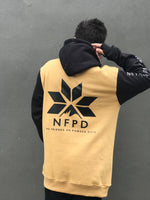 Ski/Snowboard Gold/Black Tall Snow Hoodie 10