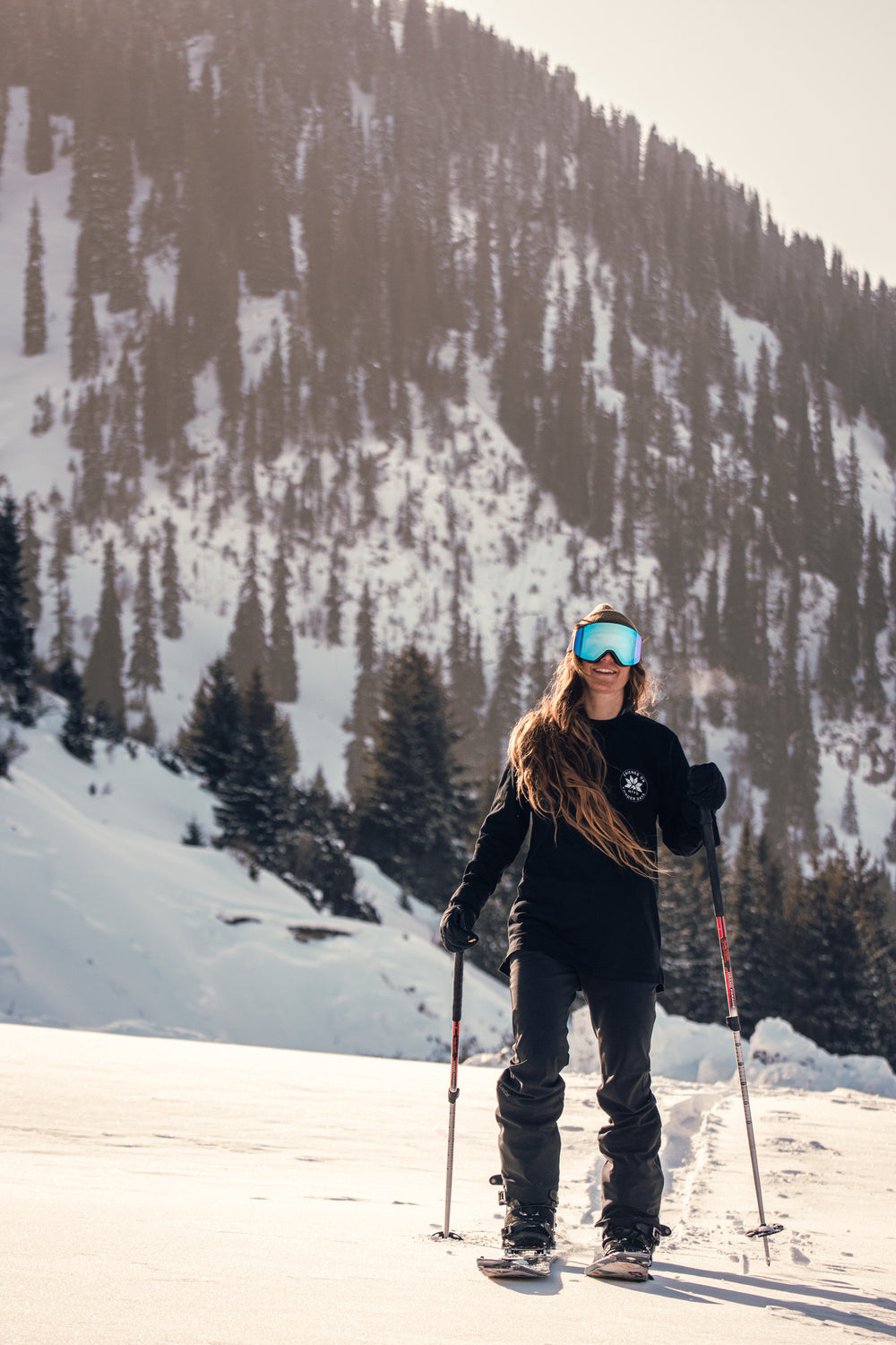 Friends On Powder Days Long Sleeve-T - Unisex