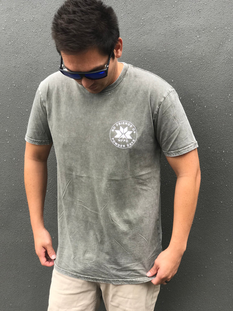 Stone Wash NFPD Circle Tee - Unisex