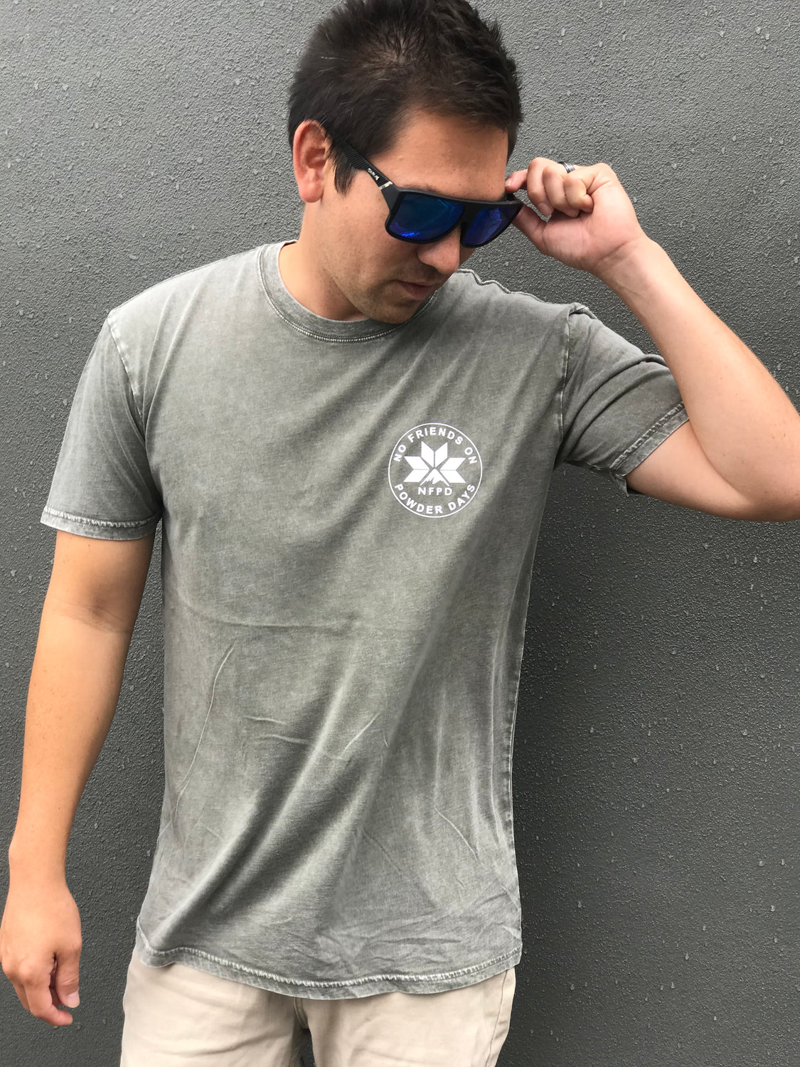 Stone Wash NFPD Circle Tee - Unisex