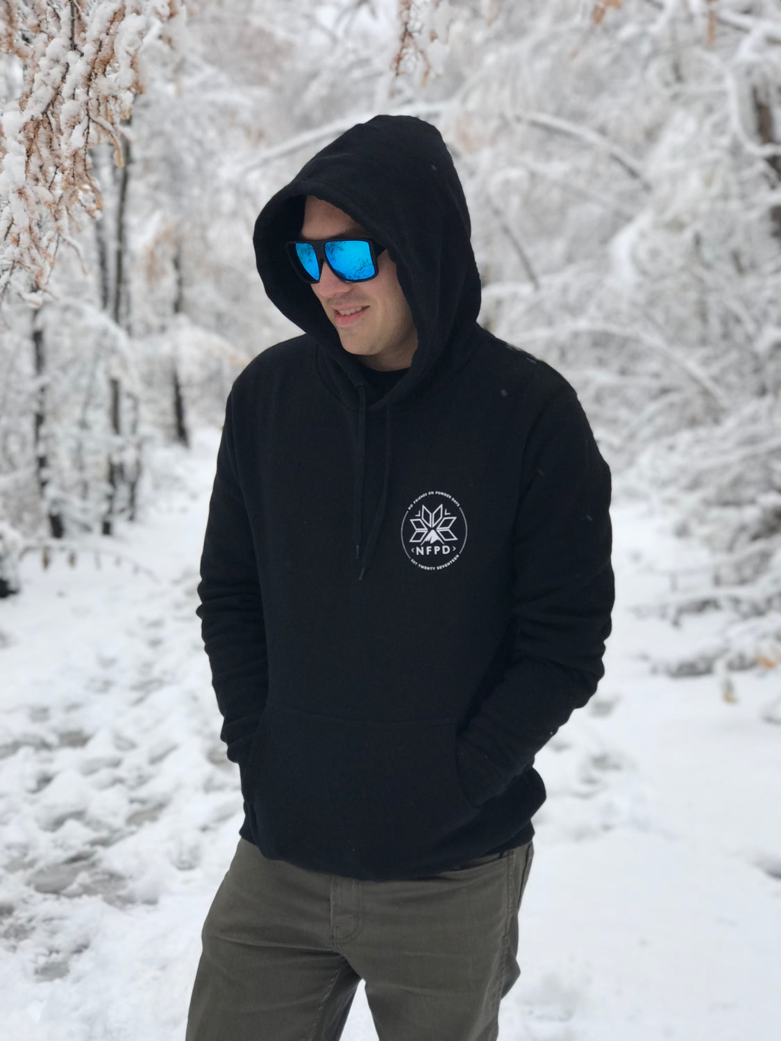 Sudadera con capucha para esquí y snowboard - Unisex