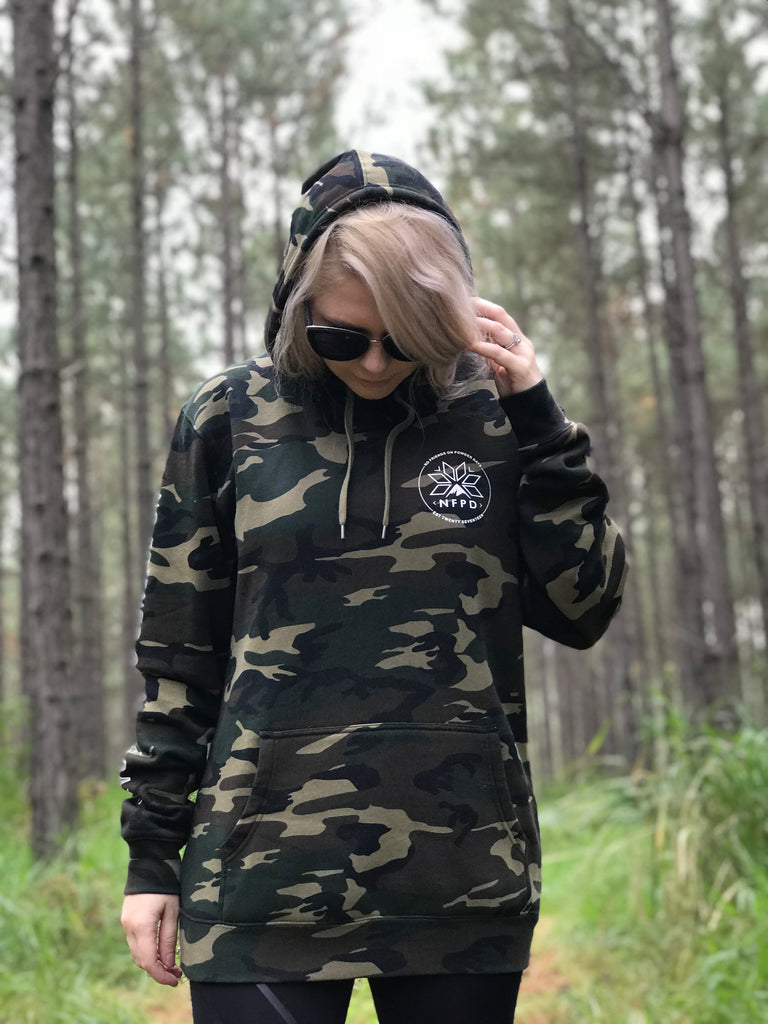 Sudadera con capucha Camo Snug para esquí y snowboard - Unisex