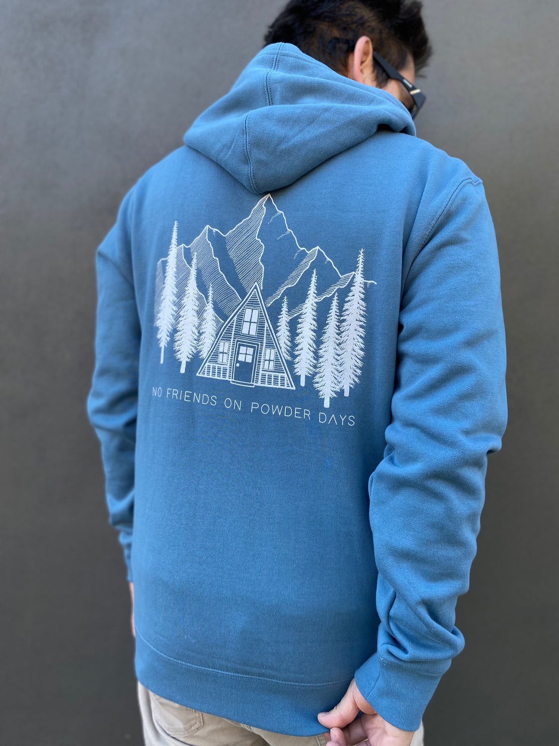 Ski/Snowboard Pines Snug Snow Hoodie - Unisex