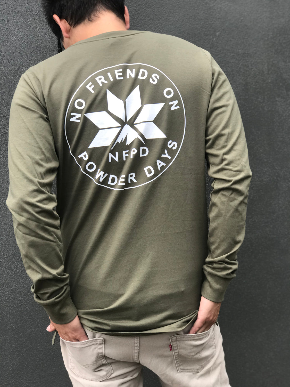 Camiseta de manga larga NFPD CIRCLE 100 % algodón - Unisex