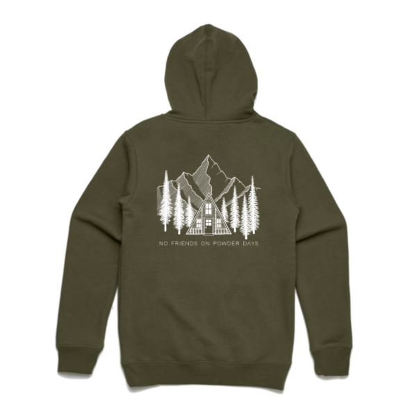 Ski/Snowboard Pines Snug Snow Hoodie - Unisex