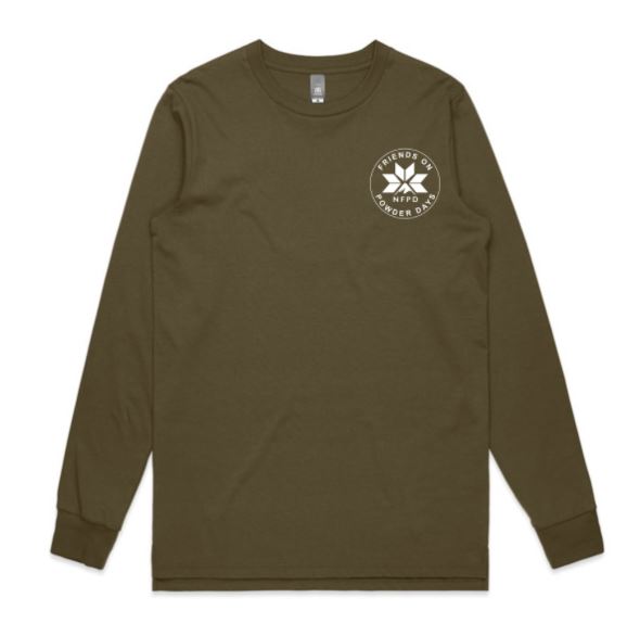 Friends On Powder Days Long Sleeve-T - Unisex