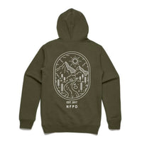 Ski Snowboard Rockies Snug Hoodie - Unisex