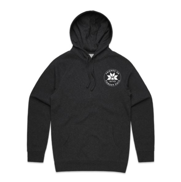 Ski/Snowboard Friends On Powder Days Mid Layer Snow Hoodie - Unisex