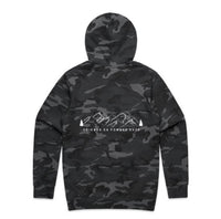 Friends On Powder Days カモフラージュ スキー/スノーボード パーカー - ユニセックス