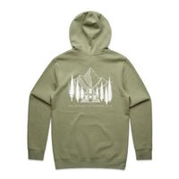 Ski Snowboard Pines Snug Snow Hoodie - Unisex