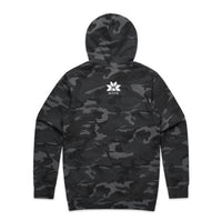 Sudadera con capucha para nieve unisex, con logotipo circular blanco de la NFPD y logotipo frontal para esquí/snowboard.