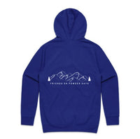Sudadera con capucha de media capa para nieve "Friends On Powder Days" para esquiadores y snowboarders - Unisex