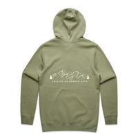 Ski/Snowboard Friends On Powder Days Snug Snow Hoodie - Unisex