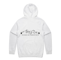 Sudadera con capucha de media capa para nieve "Friends On Powder Days" para esquiadores y snowboarders - Unisex