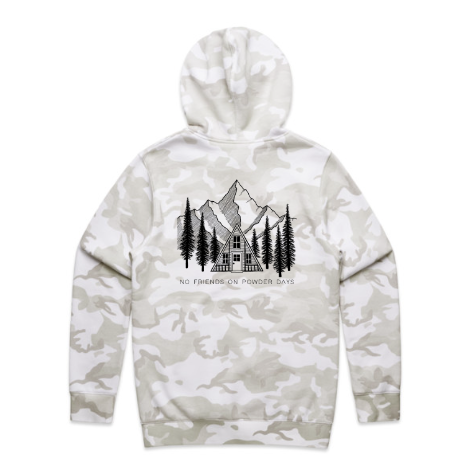 Sudadera con capucha para nieve, esquí y snowboard Pines Camo Snug - Unisex