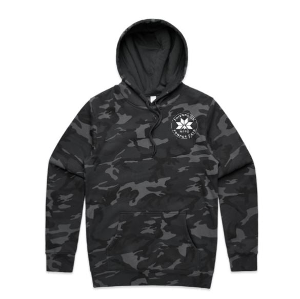 Sudadera con capucha de camuflaje para esquí y snowboard Friends On Powder Days - Unisex