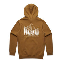 Ski Snowboard Pines Snug Snow Hoodie - Unisex