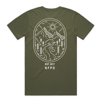 フェードロッキーズTシャツ - ユニセックス