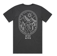 フェードロッキーズTシャツ - ユニセックス