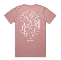 フェードロッキーズTシャツ - ユニセックス