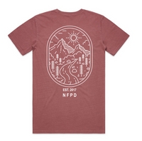 フェードロッキーズTシャツ - ユニセックス