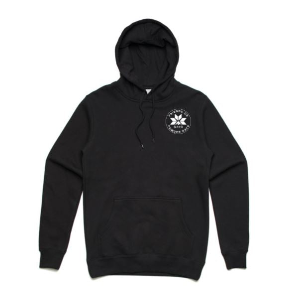 Sudadera con capucha para la nieve "Friends On Powder Days" (Amigos del esquí y el snowboard) - Unisex