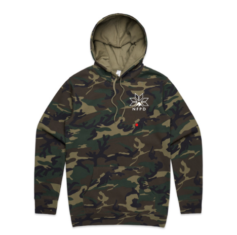 Sudadera con capucha para nieve, esquí y snowboard Pines Camo Snug - Unisex