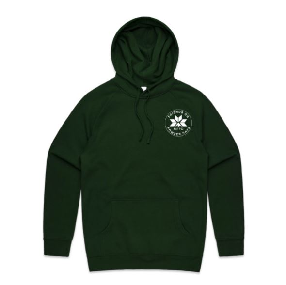 Sudadera con capucha de media capa para nieve "Friends On Powder Days" para esquiadores y snowboarders - Unisex