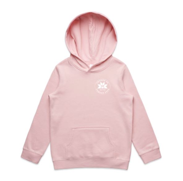 Sudadera con capucha de esquí y snowboard para niños Friends On Powder Days - Unisex