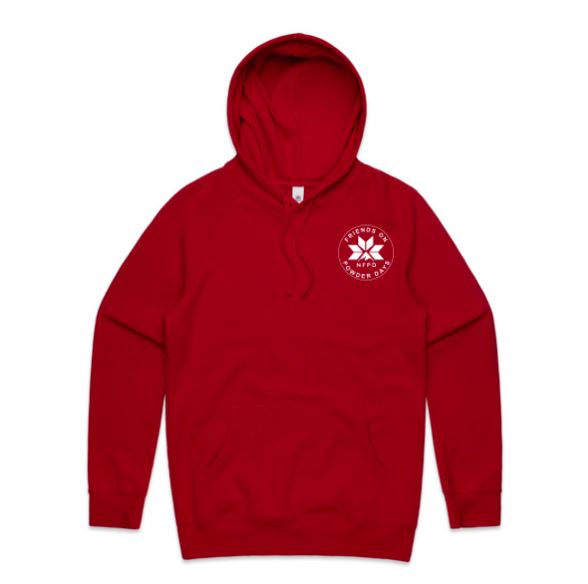 Sudadera con capucha de media capa para nieve "Friends On Powder Days" para esquiadores y snowboarders - Unisex