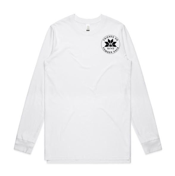 Friends On Powder Days Long Sleeve-T - Unisex