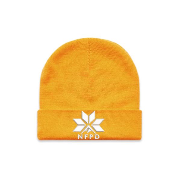 Gorro de nieve con puños