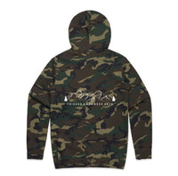 Friends On Powder Days カモフラージュ スキー/スノーボード パーカー - ユニセックス