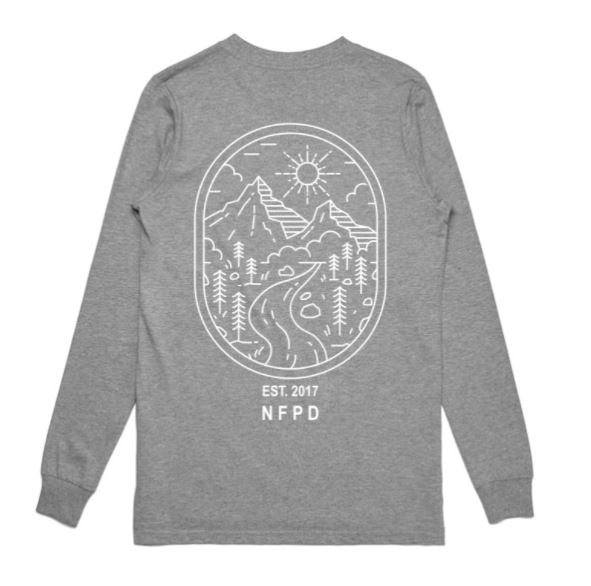 Camiseta de manga larga Rockies 100 % algodón - Unisex