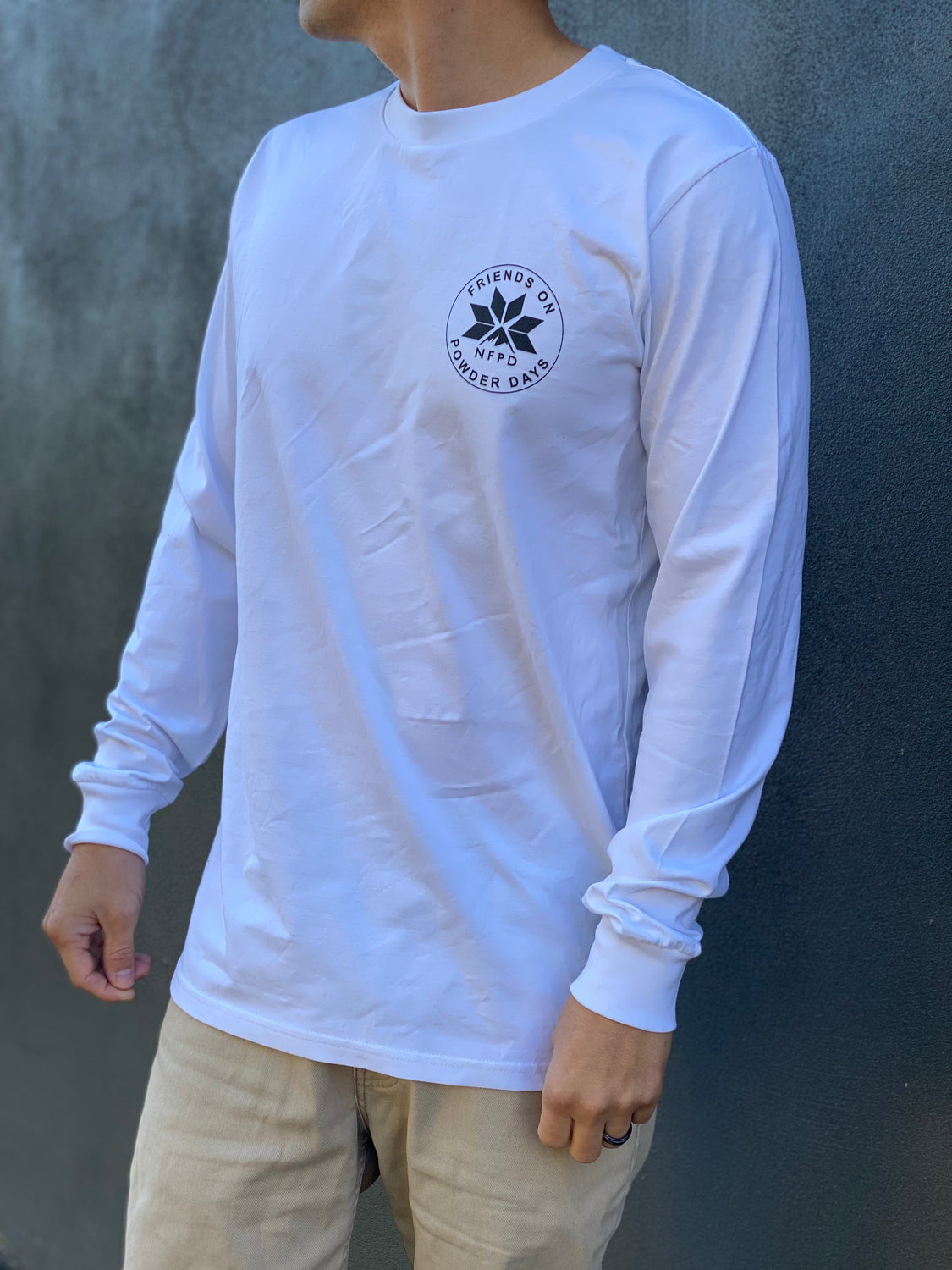 Friends On Powder Days Long Sleeve-T - Unisex