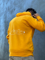 Sudadera con capucha de media capa para nieve "Friends On Powder Days" para esquiadores y snowboarders - Unisex