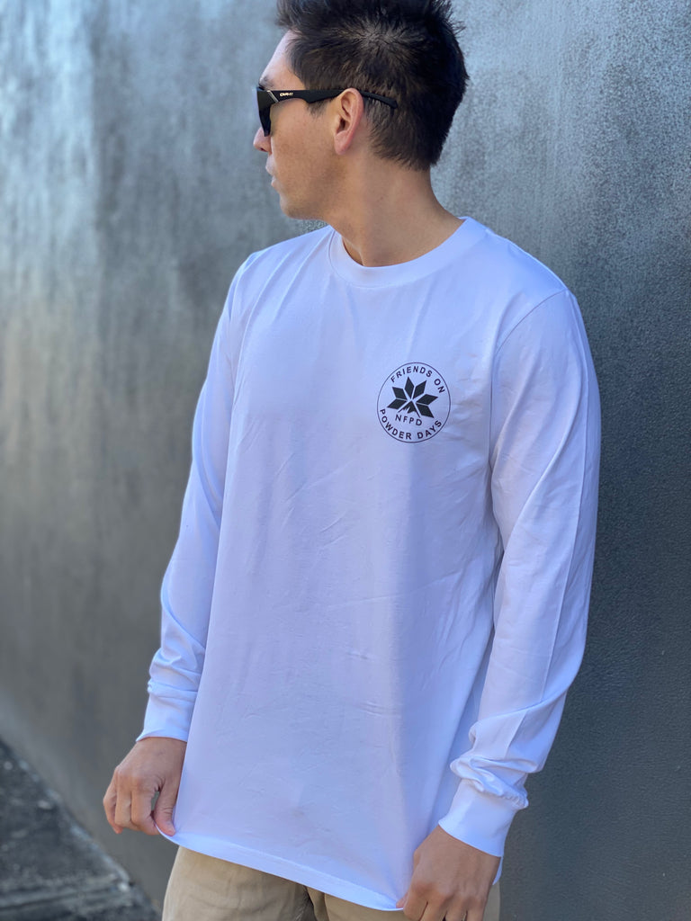 Friends On Powder Days Long Sleeve-T - Unisex