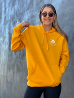 Sudadera con capucha de media capa para nieve "Friends On Powder Days" para esquiadores y snowboarders - Unisex