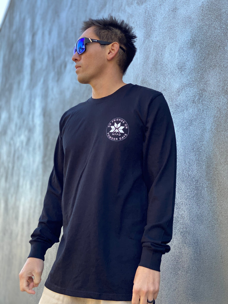 Camiseta de manga larga de algodón orgánico Rockies - Unisex