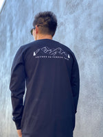 Camiseta de manga larga de algodón orgánico Friends On Powder Days - Unisex