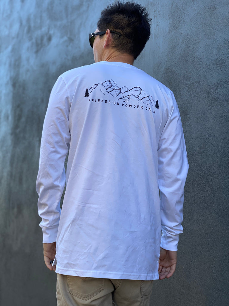 Friends On Powder Days Long Sleeve-T - Unisex