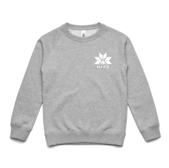 Camiseta de cuello redondo de esquí/snowboard para niños - Unisex