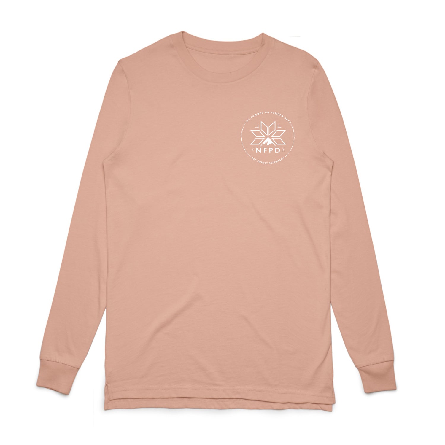 Camiseta de manga larga 100 % algodón - Unisex