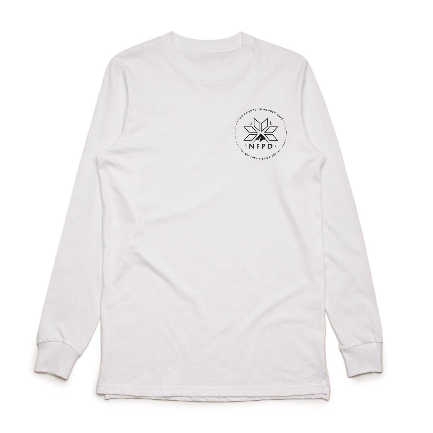 Camiseta de manga larga 100 % algodón - Unisex