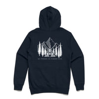Ski Snowboard Pines Snug Snow Hoodie - Unisex