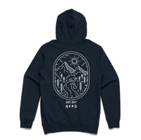 Ski Snowboard Rockies Snug Hoodie - Unisex