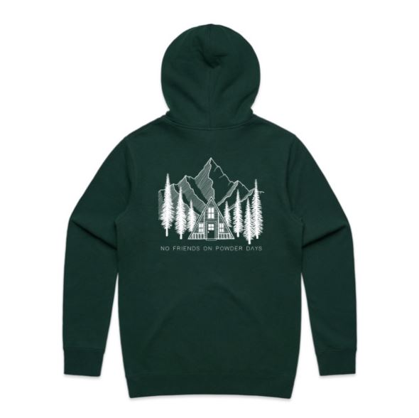 Ski/Snowboard Pines Snug Snow Hoodie - Unisex