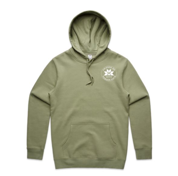 Sudadera con capucha para la nieve "Friends On Powder Days" (Amigos del esquí y el snowboard) - Unisex