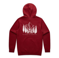 Ski Snowboard Pines Snug Snow Hoodie - Unisex
